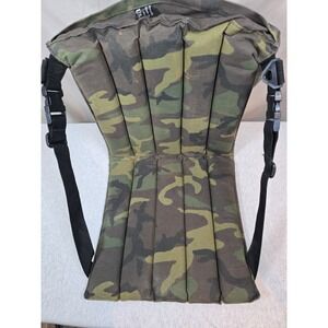 Vintage Stoable Hunting Chair In Woodland Camo. Made In The USA